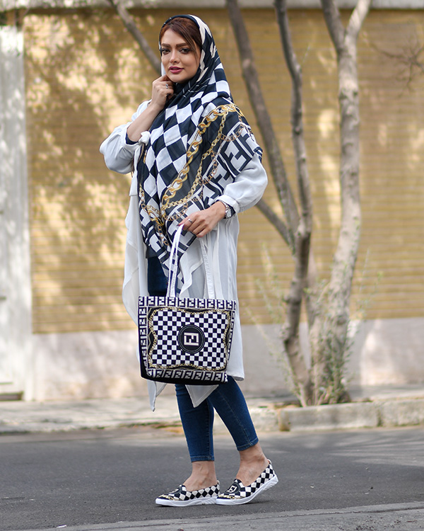 ست کیف و کفش و روسری FENDI مدل 1091