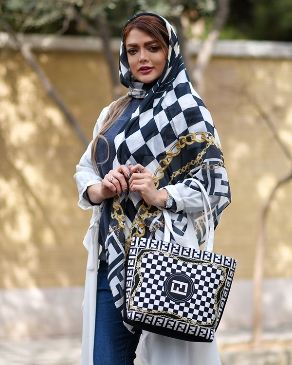 ست کیف و کفش و روسری FENDI مدل 1091