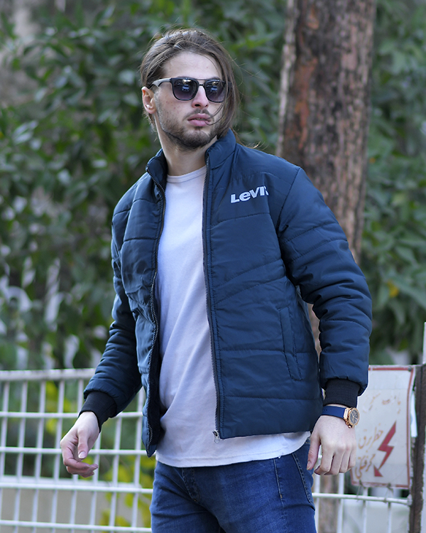 کاپشن مردانه طرح LEVIS مدل 1217