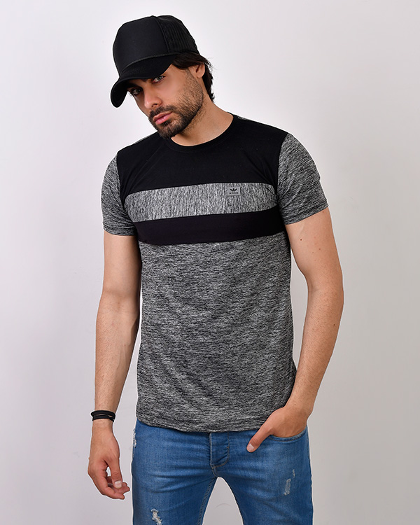 تی شرت مردانه دو رنگ adidas مدل 0002