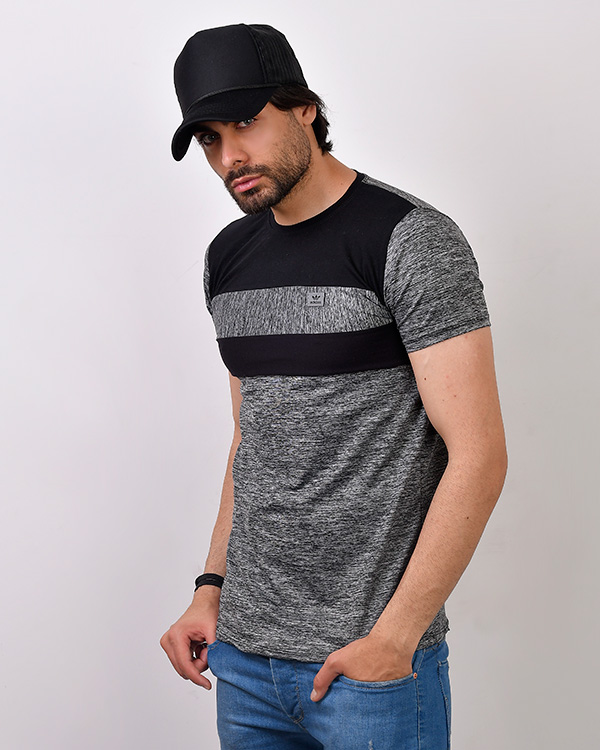 تی شرت مردانه دو رنگ adidas مدل 0002