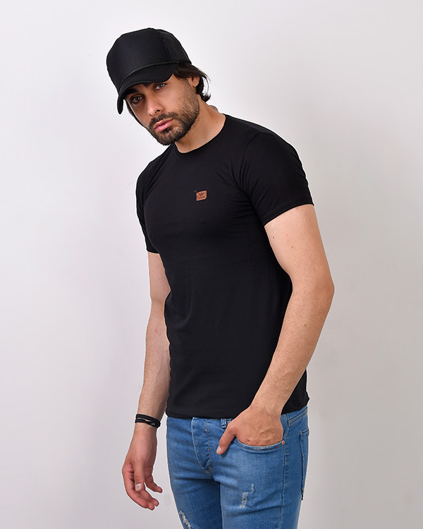 تی شرت ساده یقه گرد adidas مدل 0004
