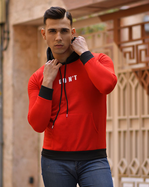  هودی مردانه demek مدل 9320
