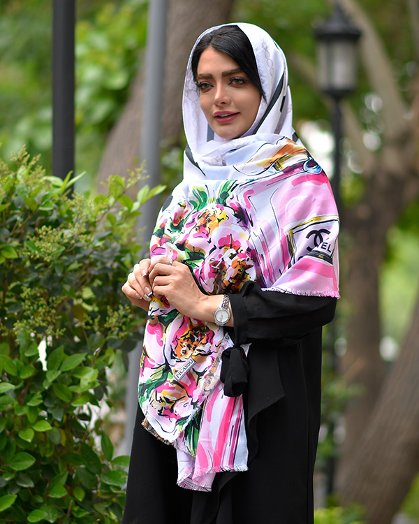 شال آبرنگی مدل 0053
