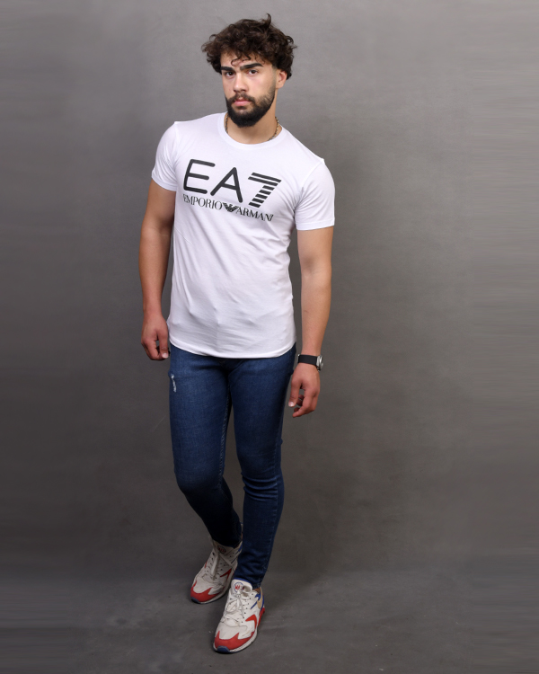 تی شرت مردانه یقه گرد EA7 مدل 0094