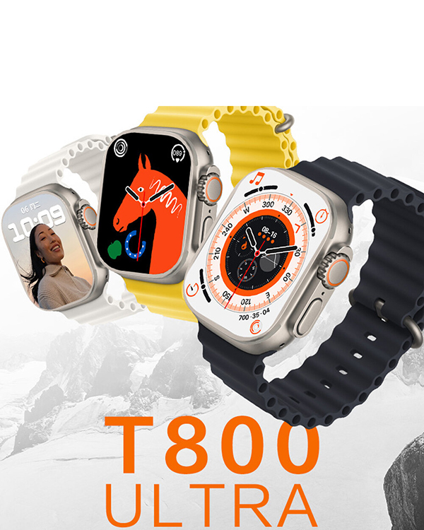 ساعت هوشمند صفحه مربعی ویژه مدل T800 ultra