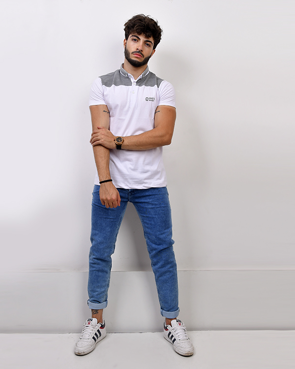 تی شرت یقه دار گوچی مدل 0321