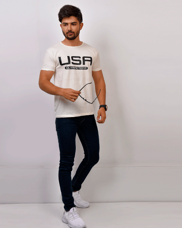تی شرت مردانه USA مدل 0341
