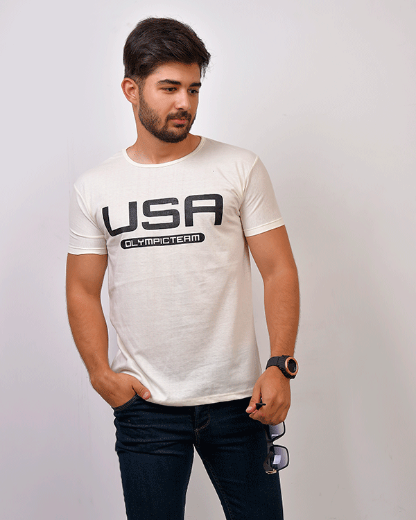 تی شرت مردانه USA مدل 0341