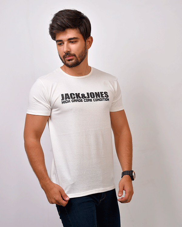 تی شرت مردانه یقه گرد مدل 0342