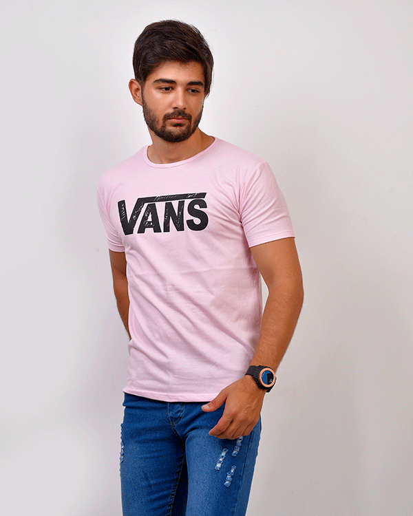 تی شرت مردانه یقه گرد VANS مدل 0345