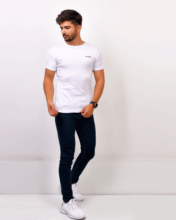 تی شرت یقه گرد مردانه tommy مدل 0346