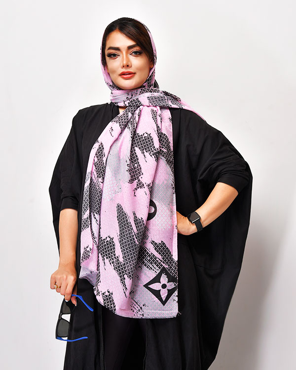 شال دخترانه ابری مدل 0386