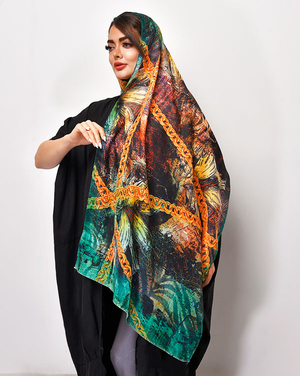 شال دخترانه زنجیری مدل 0389
