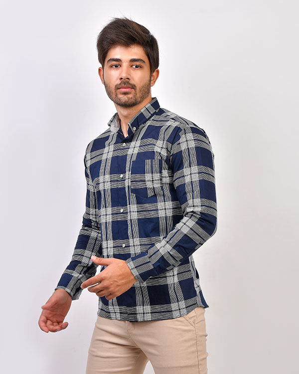 پیراهن مردانه خطی 0402