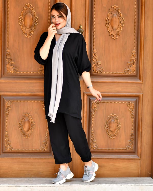 مانتو و شلوار دخترانه sherly مدل 9090