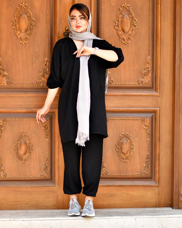 مانتو و شلوار دخترانه sherly مدل 9090