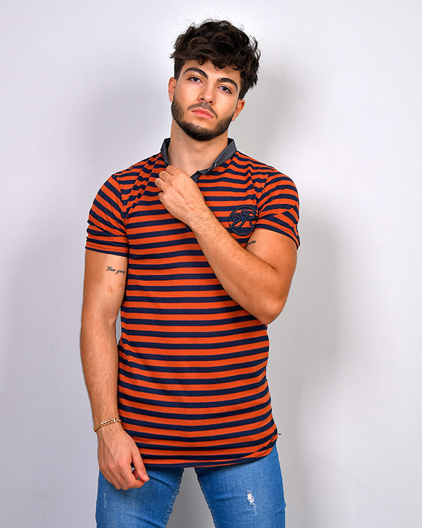 تی شرت مردانه یقه دار 0567