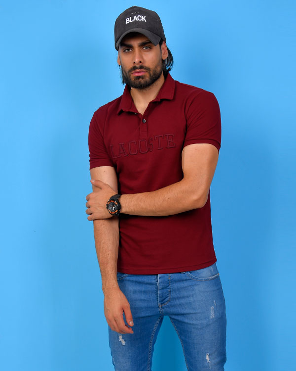 تی شرت مردانه lacoste مدل 0566