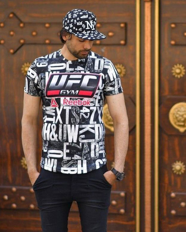 تی شرت مردانه UFCمدل 6990