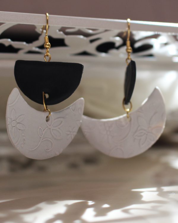 گوشواره دست ساز پلیمری 006