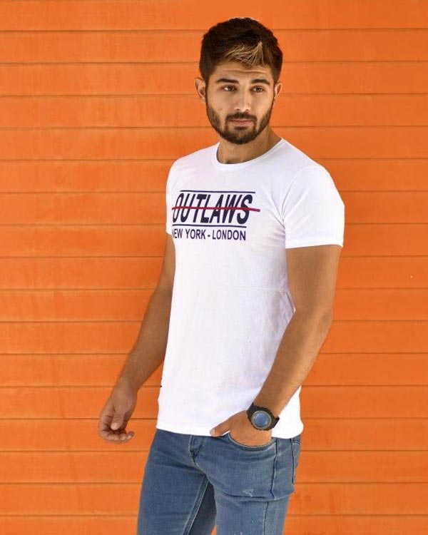 تی شرت مردانه outlaws مدل 0888
