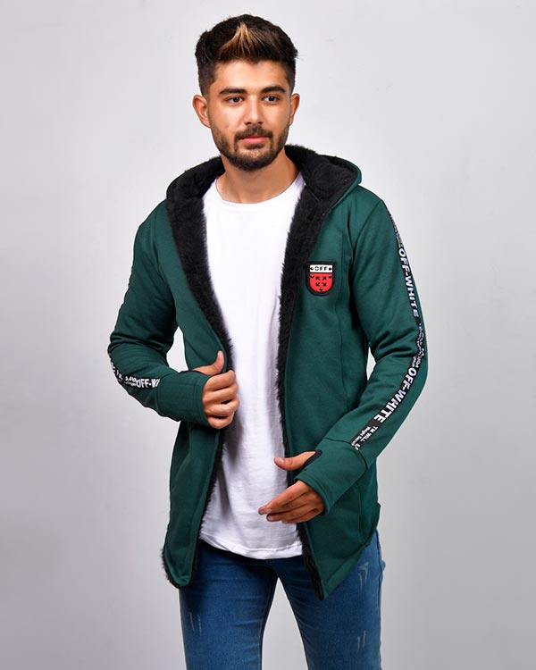 هودی مردانه کلاه دار OFFWHITE مدل 0929