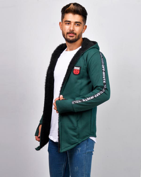 هودی مردانه کلاه دار OFFWHITE مدل 0929