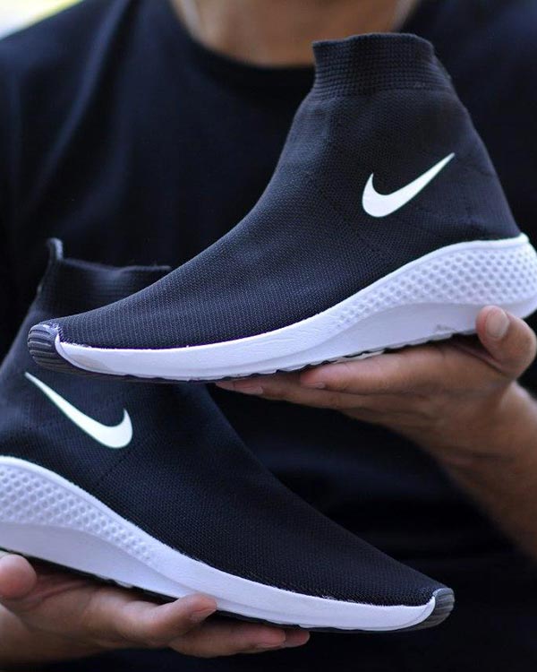 کفش ساقدار بافتی مردانه NIKE طرح ZOTO مدل 3652