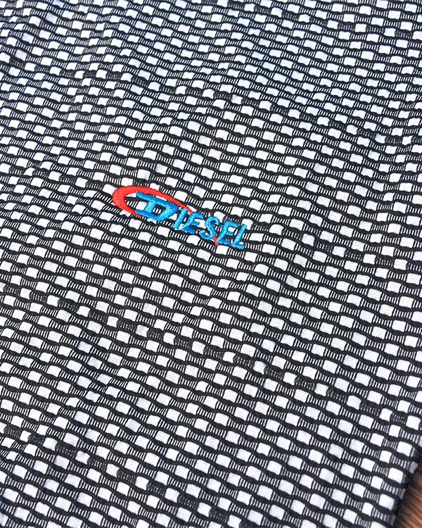 تی شرت چارخونه ریز دورس تو کرکی مدل0575