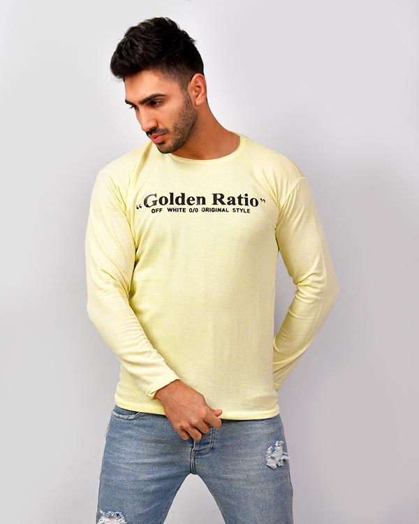 تی شرت مردانه Golden Ratio مدل0633