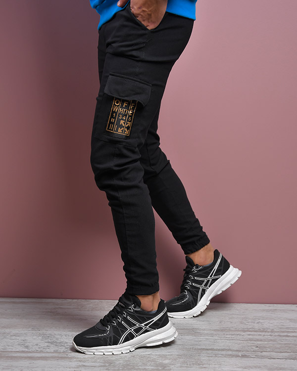 شلوار اسلش مردانه OFF WHITE مدل 6683