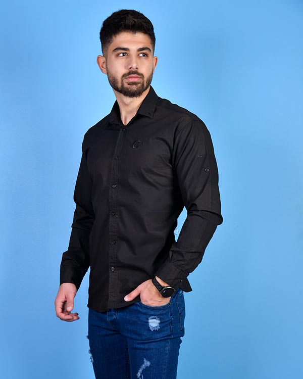 پیراهن مردانه دورنگ مدل 0057