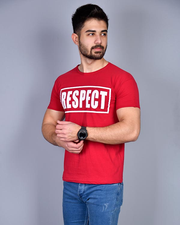تی شرت مردانه respect مدل 0143