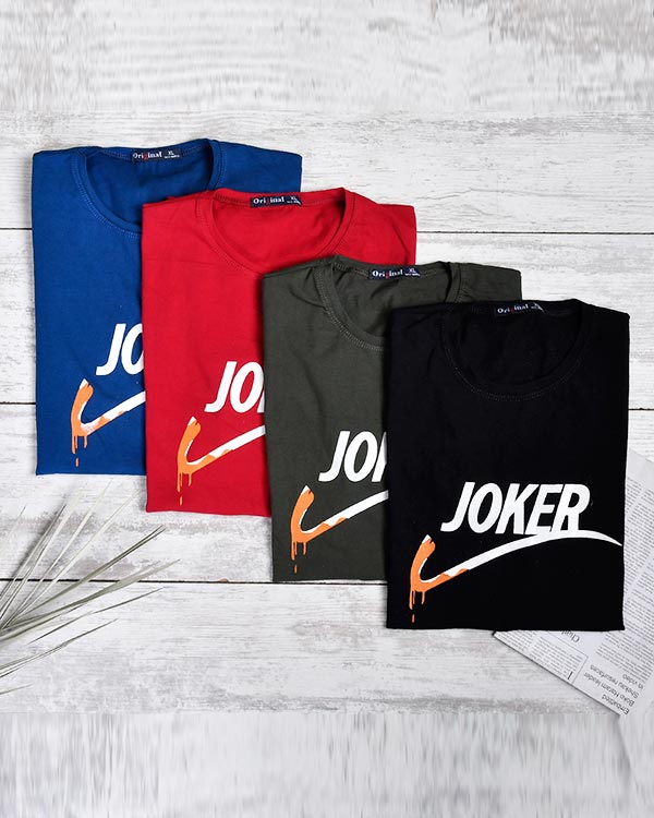 تی شرت مردانه مدل joker مدل 0145