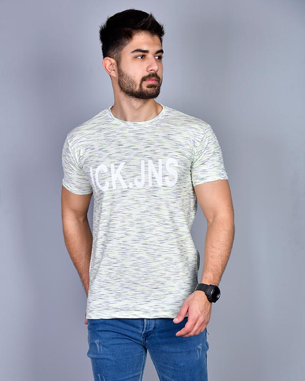 تی شرت مردانه دو رنگ jck. jns مدل 0132