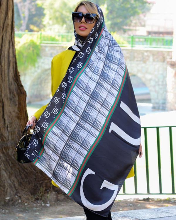 شال زنانه گوچی مدل 0242