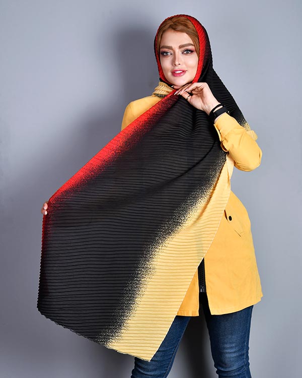 شال پلیسه زنانه مدل 0249
