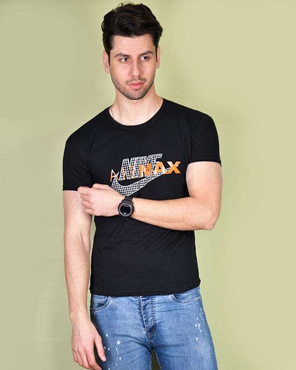 تی شرت مردانه آستین کوتاه airmax مدل 0360