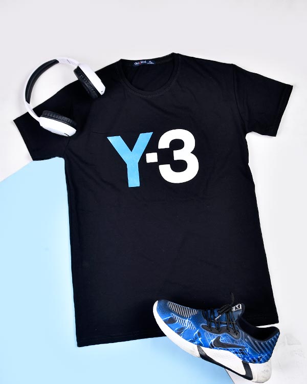 تی شرت مردانه آستین کوتاه y-3 مدل 0363