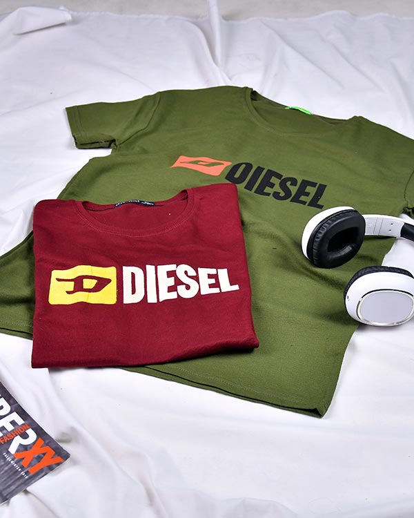 تی شرت مردانه آستین کوتاه diesel مدل 03671