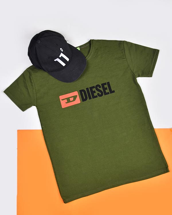 تی شرت مردانه آستین کوتاه diesel مدل 03671