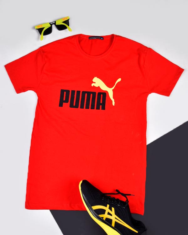 تی شرت مردانه آستین کوتاه puma مدل 0370
