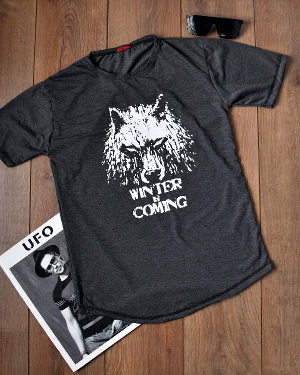 تی شرت آستین کوتاه wolf مدل 0461