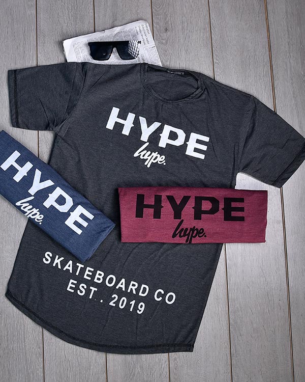 تی شرت مردانه آستین کوتاه hype مدل 6540