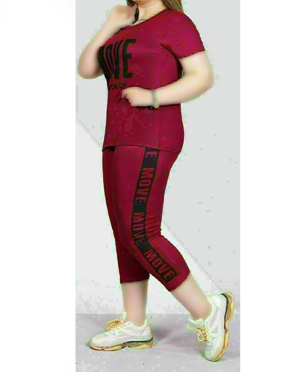تیشرت شلوارک قواره MOVE مدل 10415