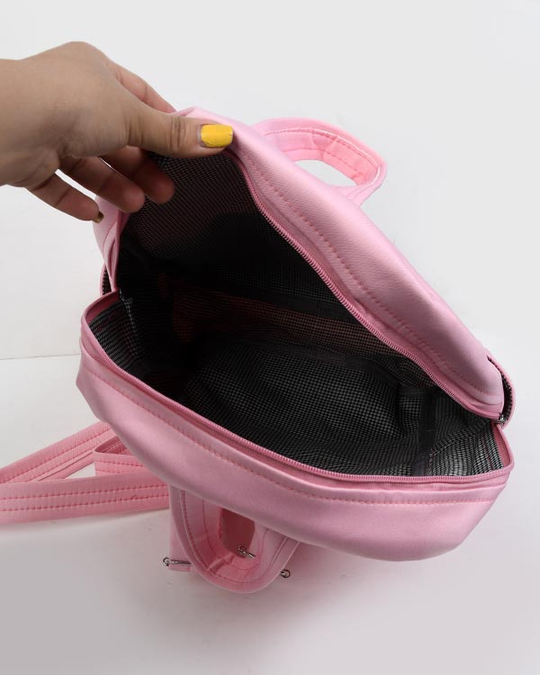 کیف کوله دخترانه طرح گل مدل 0566