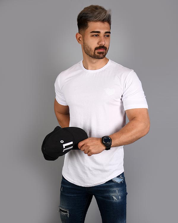 تی شرت مردانه نخ پنبه LV مدل 6014
