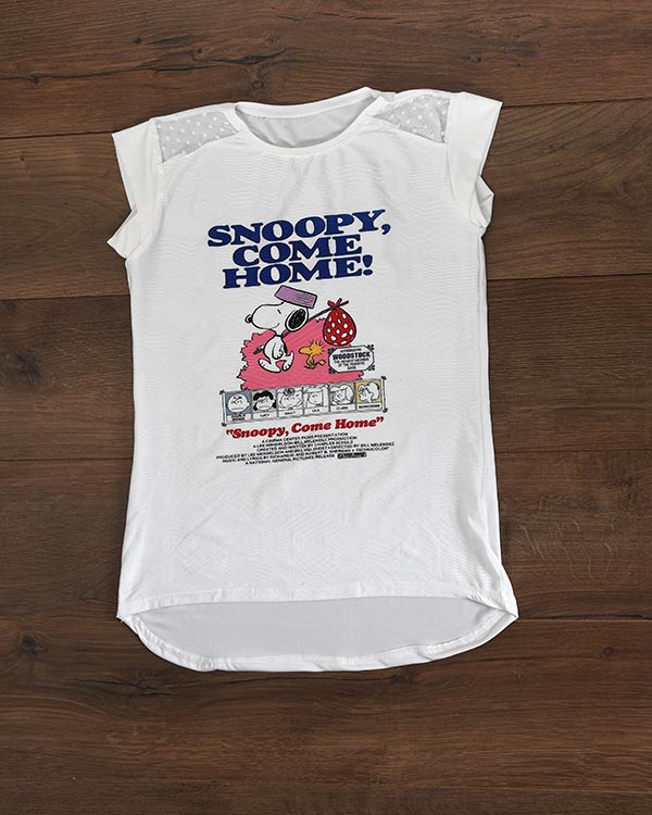 تی شرت زنانه snoppy مدل 2930