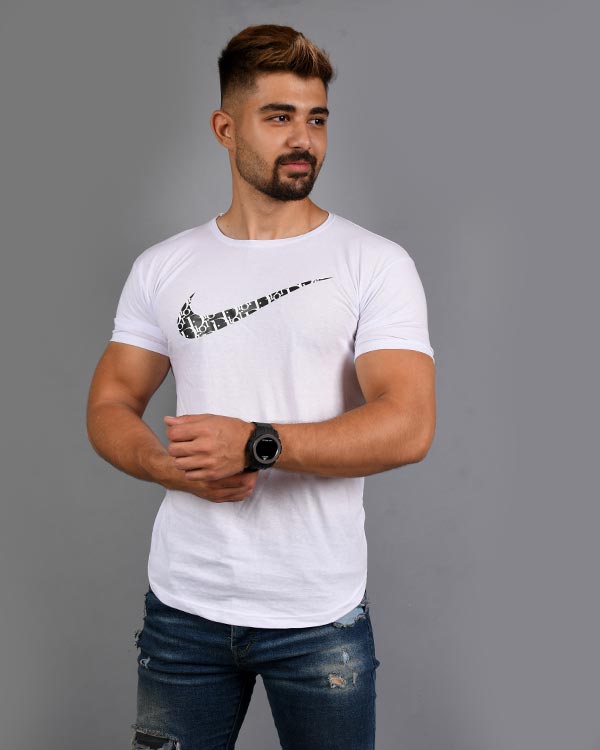 تی شرت مردانه نخ پنبه  NIKE مدل 1362